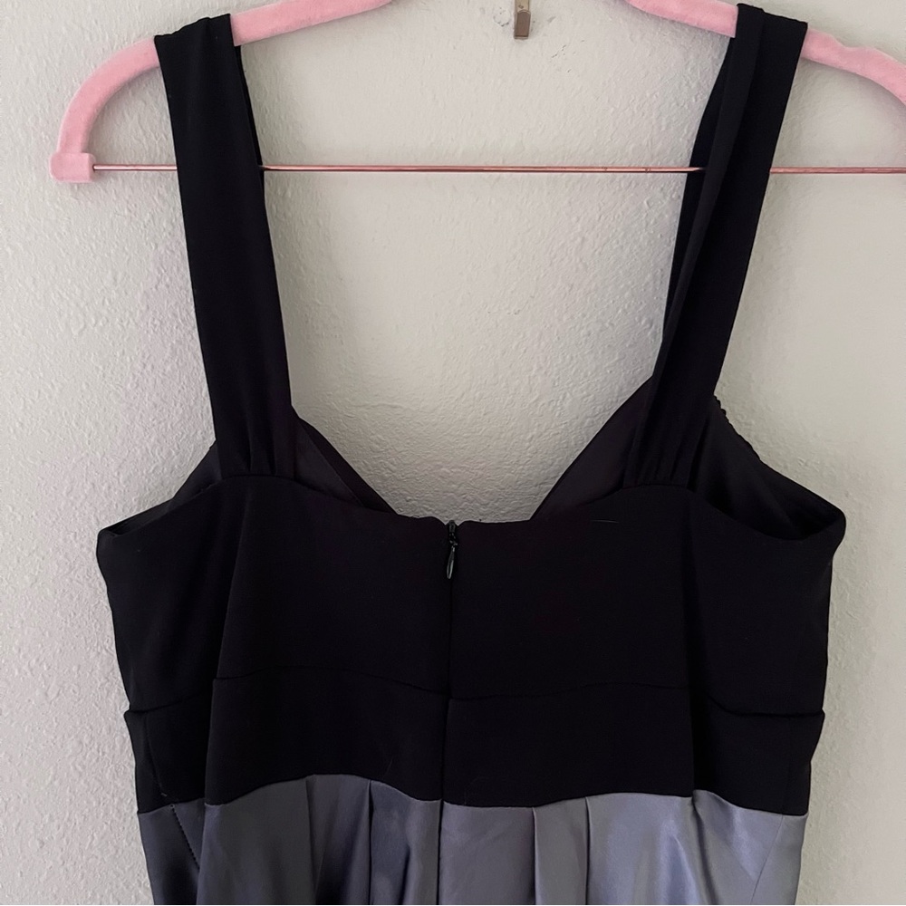 Cache Y2K Babydoll Dress Sz 6 Vintage Satin Bubble Hem Whimsigoth Burnout Ombré - Picture 8 of 15